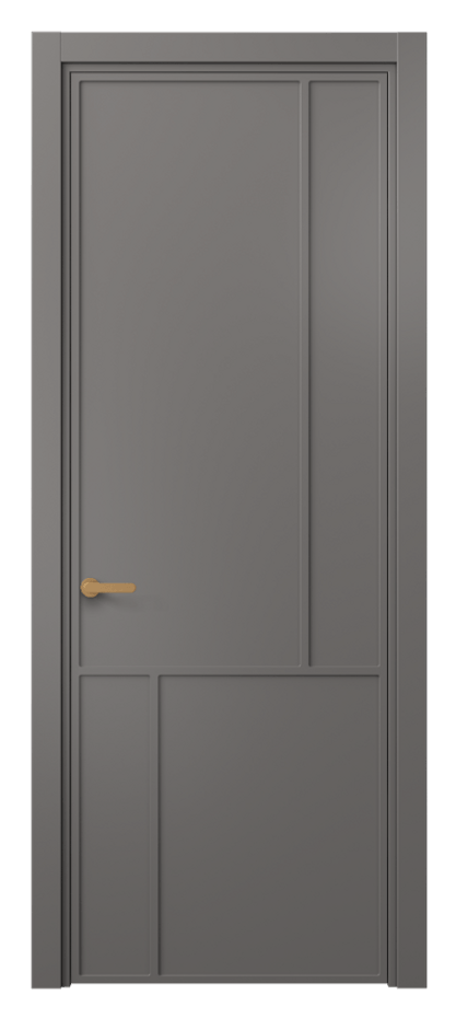 Межкомнатная дверь Фрэйм 8606 Матовый классический серый  Цена 60390 ₽ | Volhovec
