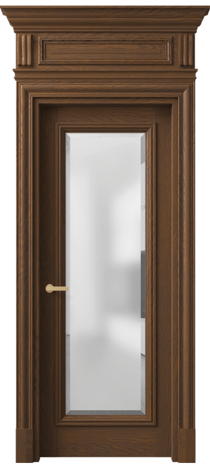 Дверь межкомнатная Антик 7300 Дуб каштановый матовый Сатинированное стекло с фацетом КЭП + Объёмный фриз + Карниз ДКШ.М Цена 264949 ₽ Наличники уже входят в базовый комплект. Фабрика дверей Волховец 8 (800) 551 43 19 Межкомнатная дверь Антик 7300 Дуб каштановый матовый Сатинированное стекло с фацетом Цена 264949 ₽ | Volhovec