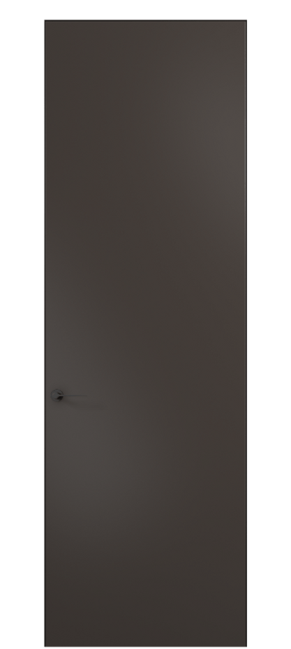 Межкомнатная дверь Planum Pro 0010 Матовый антрацит  Цена 64190 сом | Volhovec