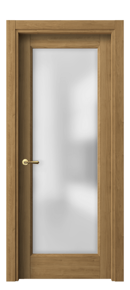Межкомнатная дверь Галант 1402 Грецкий орех Сатинированное стекло Цена 40040 ₽ | Volhovec