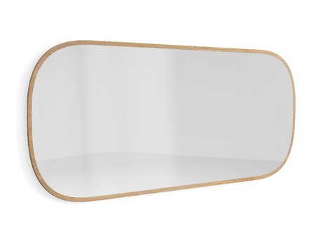 Мебель Зеркало настенное Примо 175×70 см. Цвет Дуб мускатный матовый. Материал Массив дуба матовый. Коллекция Зеркало настенное Примо 175×70 см. Картинка.