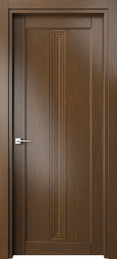 Дверь межкомнатная 6121 ДКР. Цвет Дуб королевский. Материал Массив дуба. Коллекция Эго. Картинка.